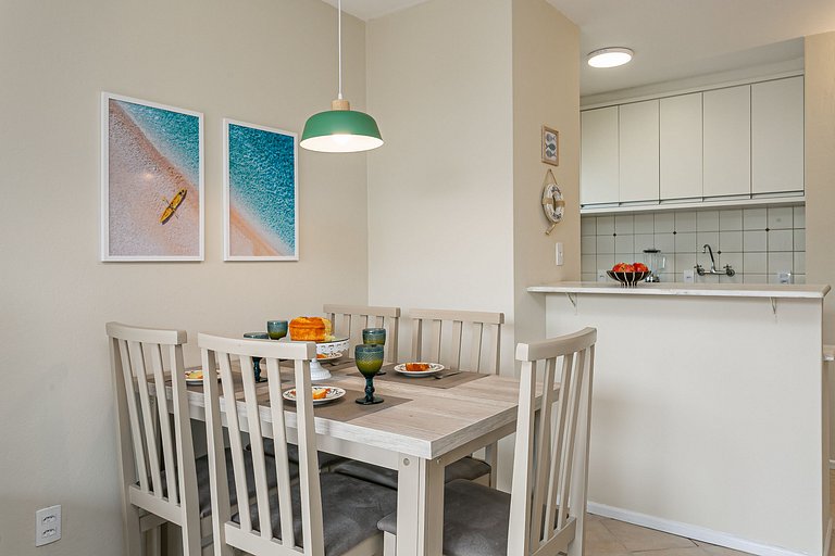 1 minuto a pé da praia com vista e paz