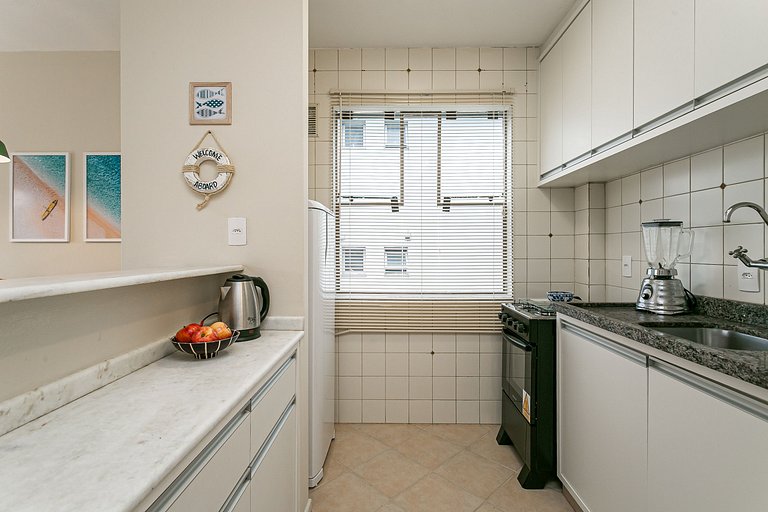 A 1 minuto a pie de la playa con vista y tranquilidad