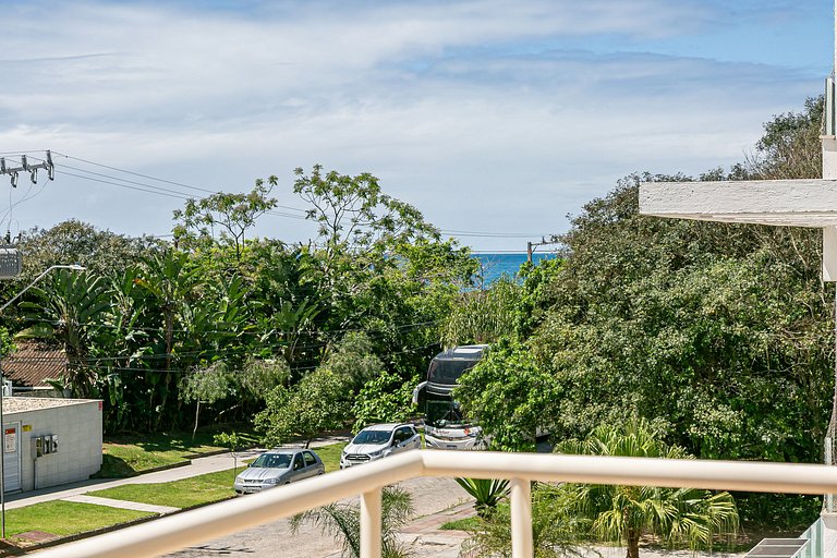 1 minuto a pé da praia com vista e paz