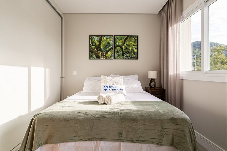 Studio incrível com piscina e conforto