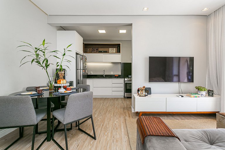 Passos do Mar: com churrasqueira e conforto.