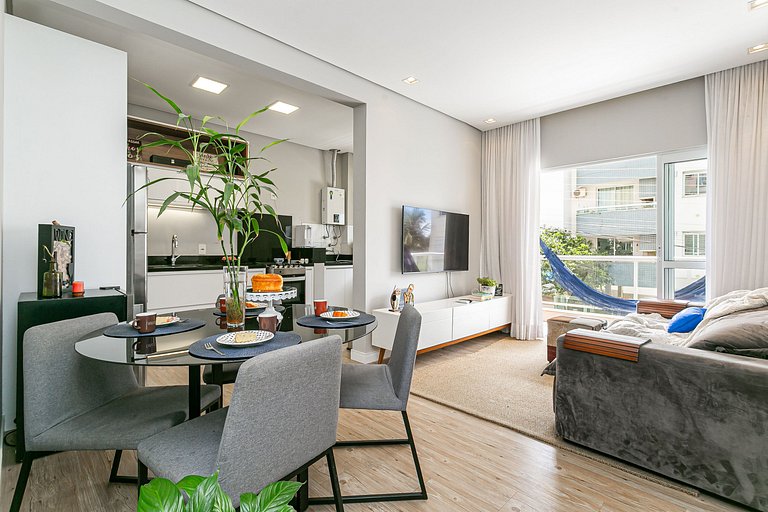 Passos do Mar: com churrasqueira e conforto.