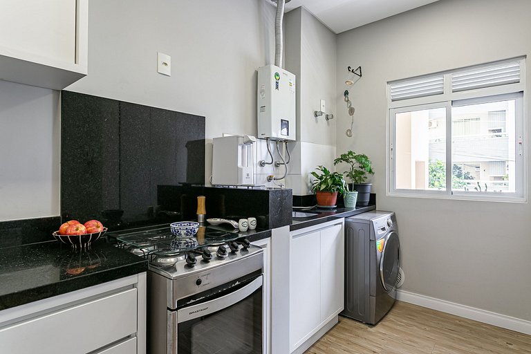 Passos do Mar: com churrasqueira e conforto.