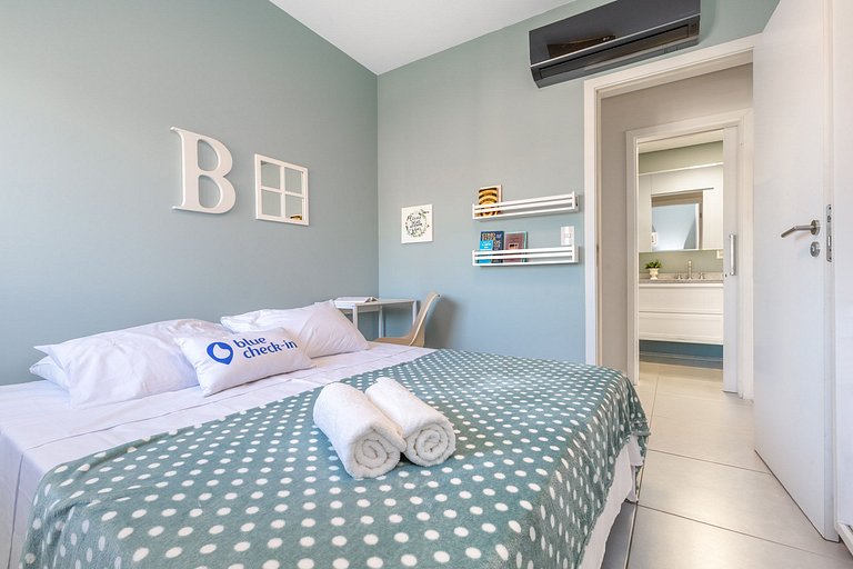 Penthouse mit privatem Jacuzzi, 500 m zum Meer