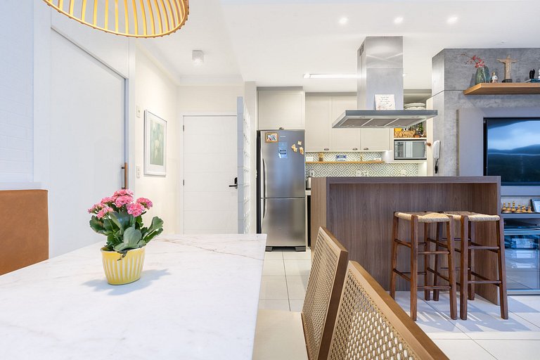 Penthouse mit privatem Whirlpool, nur 500 Meter vom Meer ent