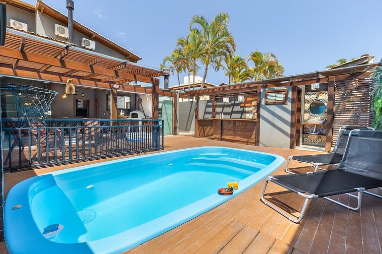 Haus direkt am Strand: Pool Grill Jacuzzi und mehr