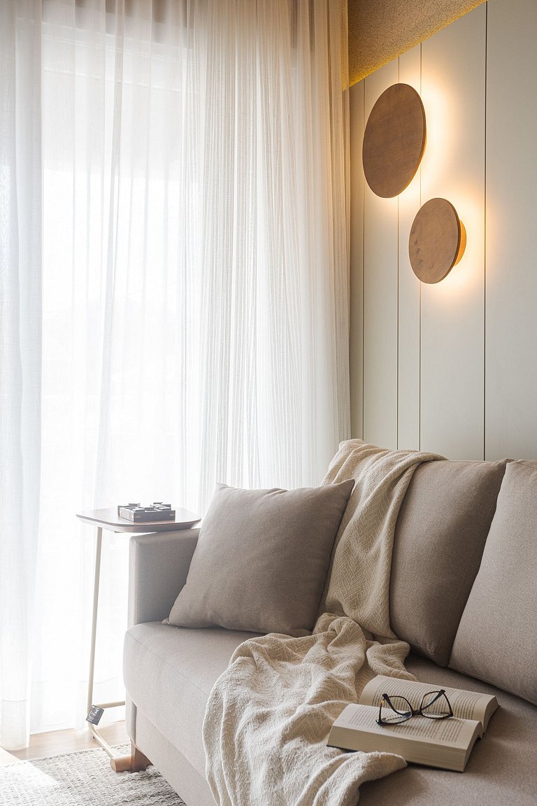 Pé na Areia com Luxo Piscina e Churrasqueira