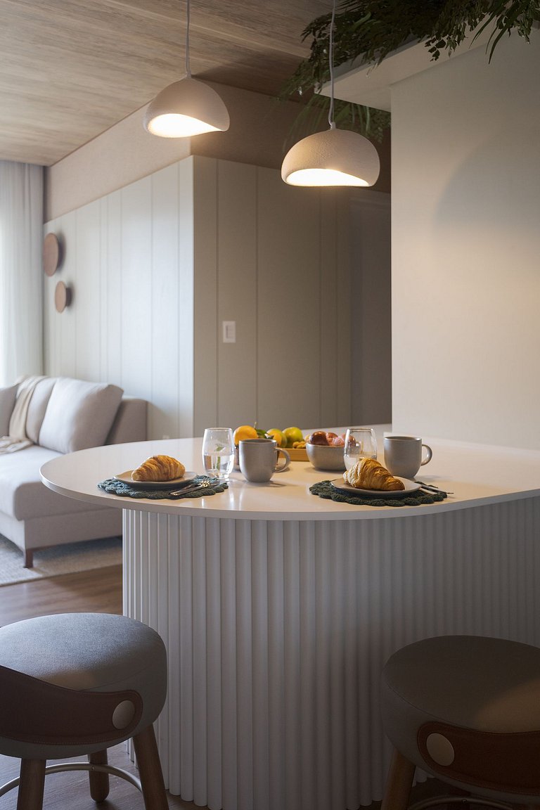 Pé na Areia com Luxo Piscina e Churrasqueira