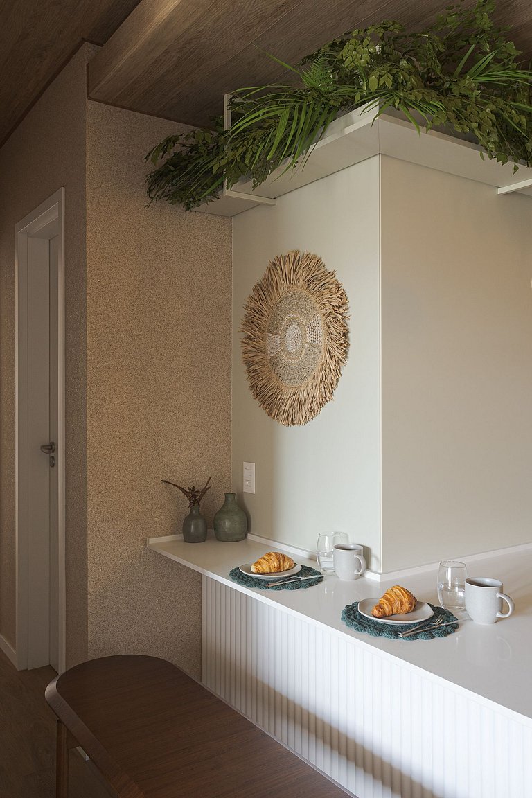 Pé na Areia com Luxo Piscina e Churrasqueira