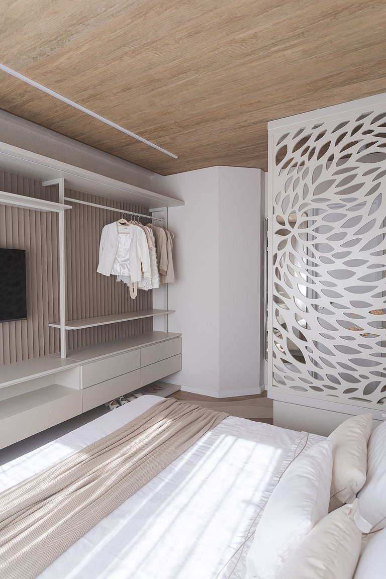 Pé na Areia com Luxo Piscina e Churrasqueira