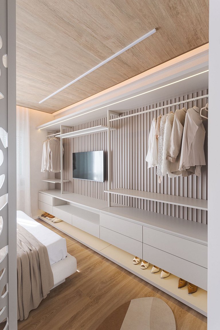 Pé na Areia com Luxo Piscina e Churrasqueira