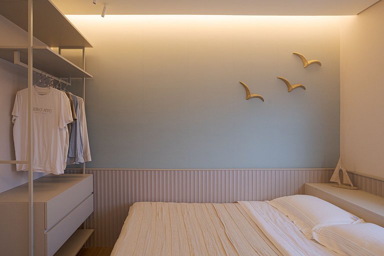 Pé na Areia com Luxo Piscina e Churrasqueira