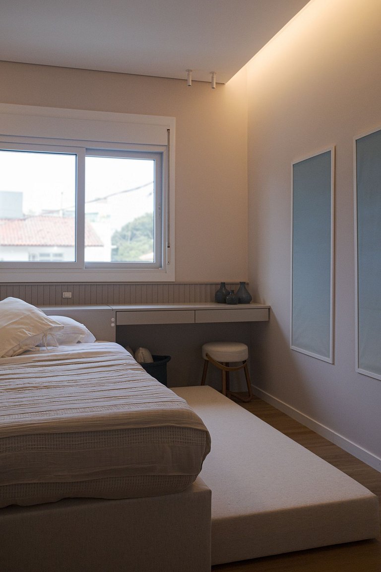 Pé na Areia com Luxo Piscina e Churrasqueira