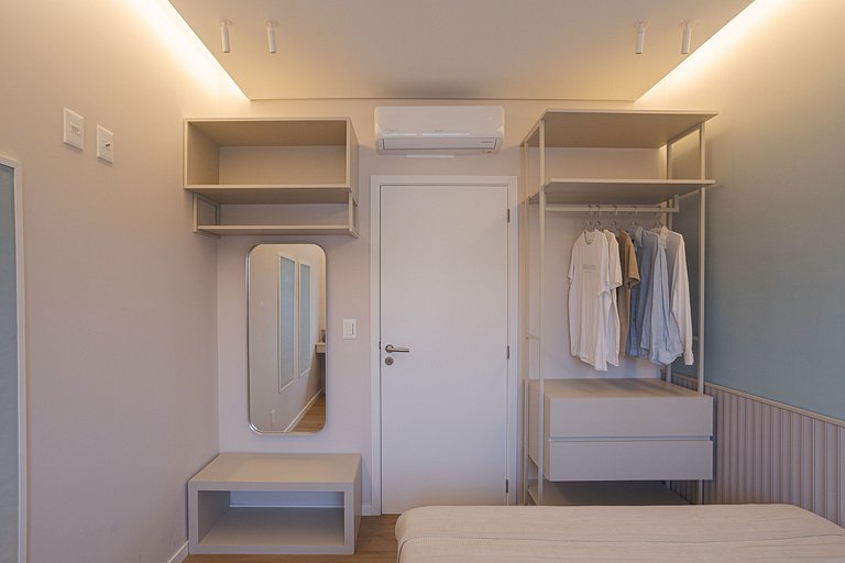 Pé na Areia com Luxo Piscina e Churrasqueira