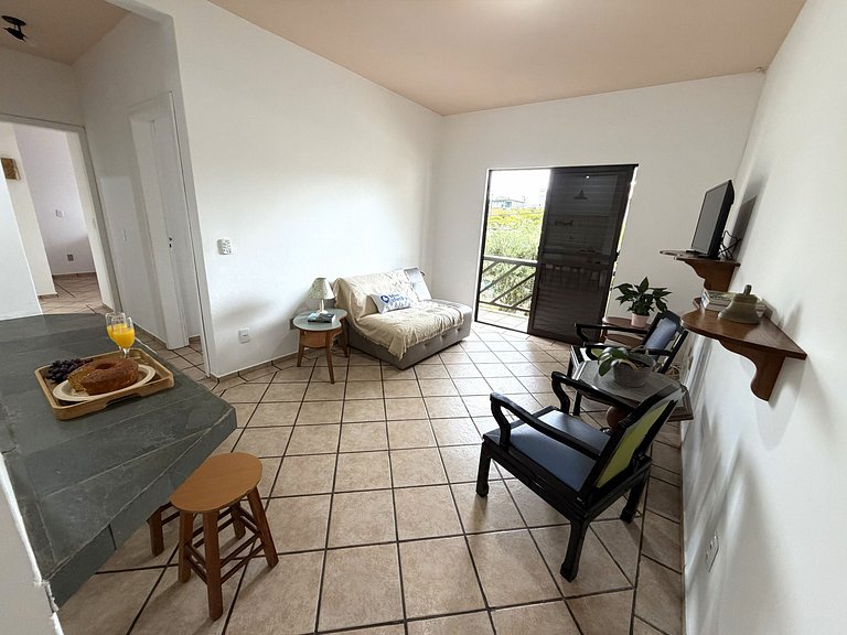 2dorm na Lagoa: faça tudo a pé, colado nas praias