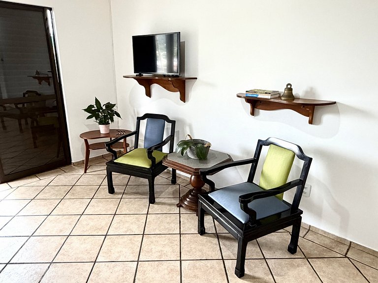 En el centro de la Lagoa