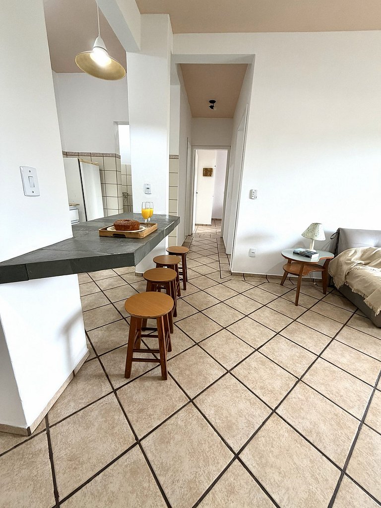 2dorm na Lagoa: faça tudo a pé, colado nas praias