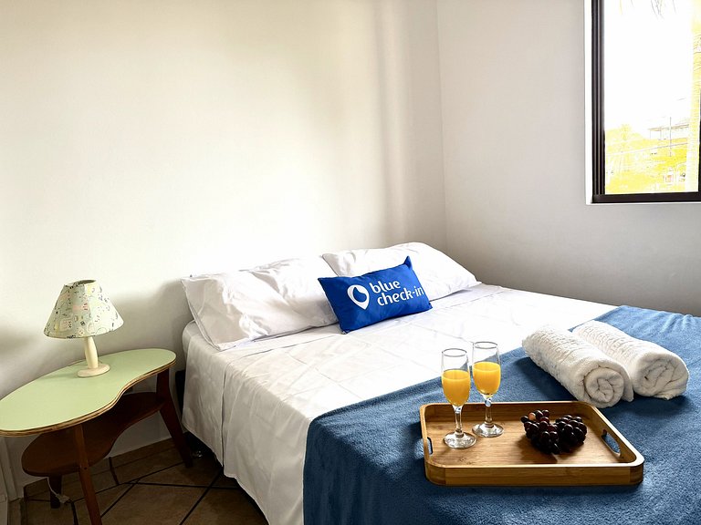 2dorm na Lagoa: faça tudo a pé, colado nas praias