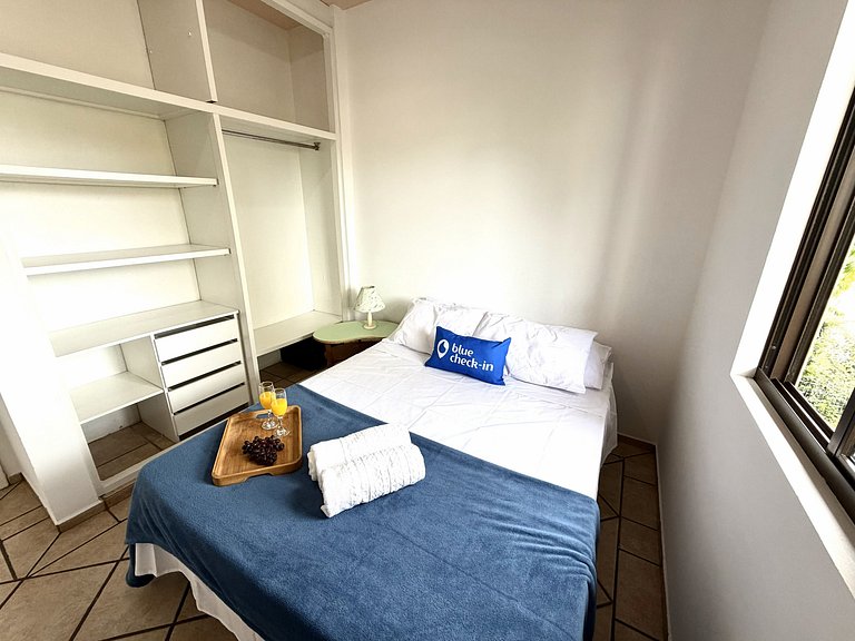 2dorm na Lagoa: faça tudo a pé, colado nas praias