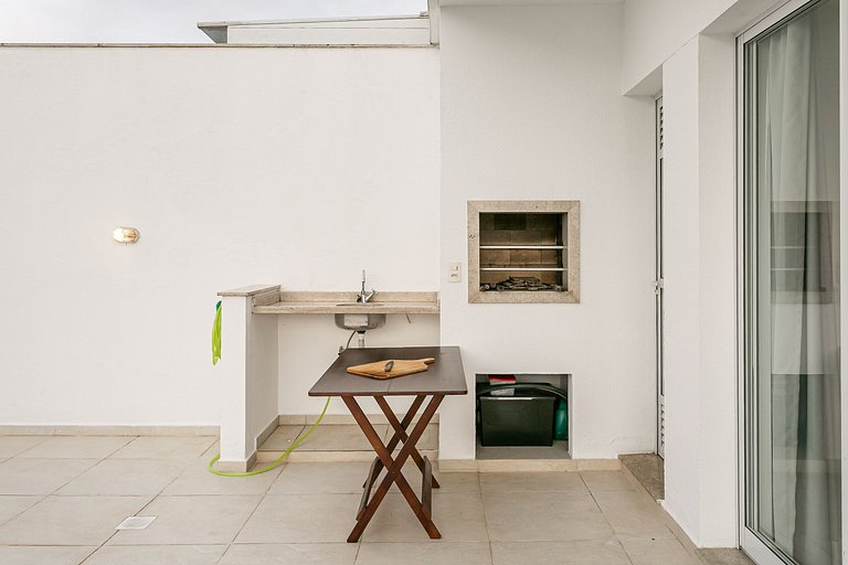 Penthouse mit Jacuzzi nur wenige Schritte vom Meer entfernt