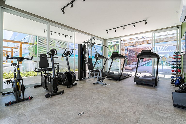 Pé na Areia com Luxo Piscina e Churrasqueira