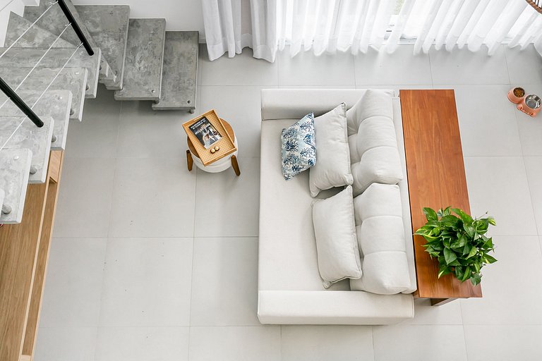 Estudio con pileta cerca de las playas