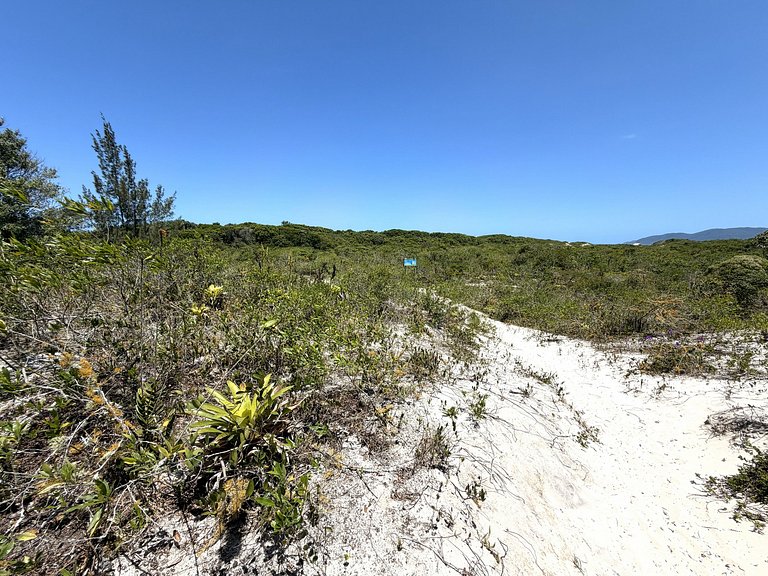 Pé na Areia: acesso privativo à praia | Wi-Fi