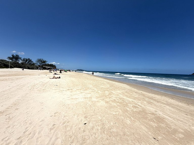Pé na Areia: acesso privativo à praia | Wi-Fi