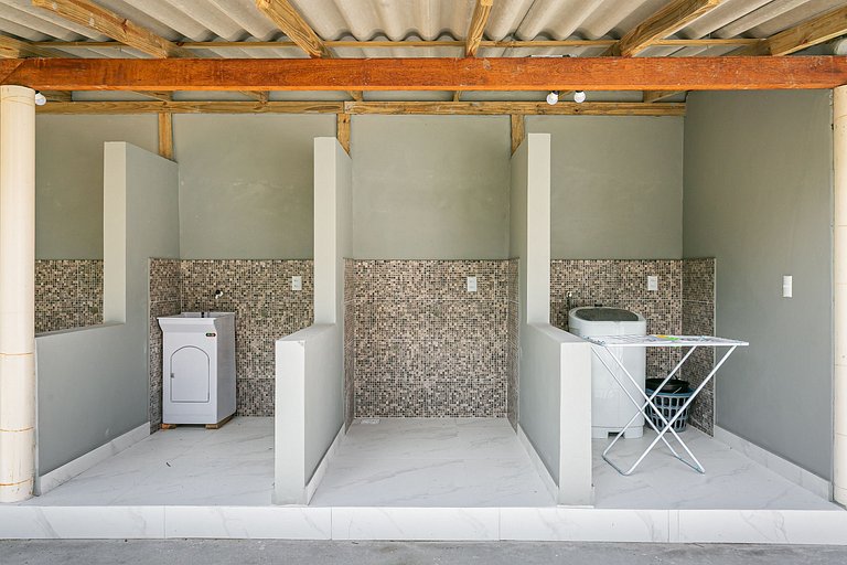 Estudio 1 Praia Armação rodeado de naturaleza y tranquilidad