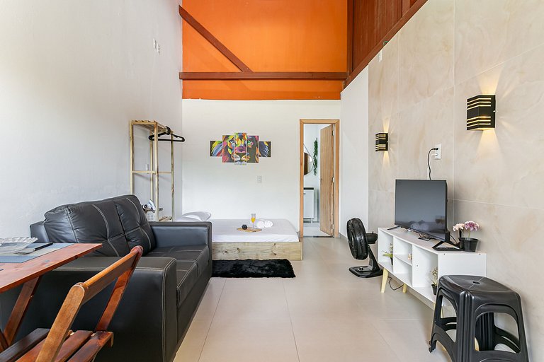 Estudio número 01 rodeado de naturaleza y tranquilidad