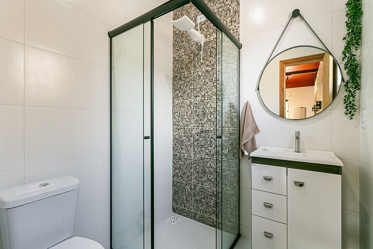 Stúdio #01 Praia Armação em meio a Natureza e Paz