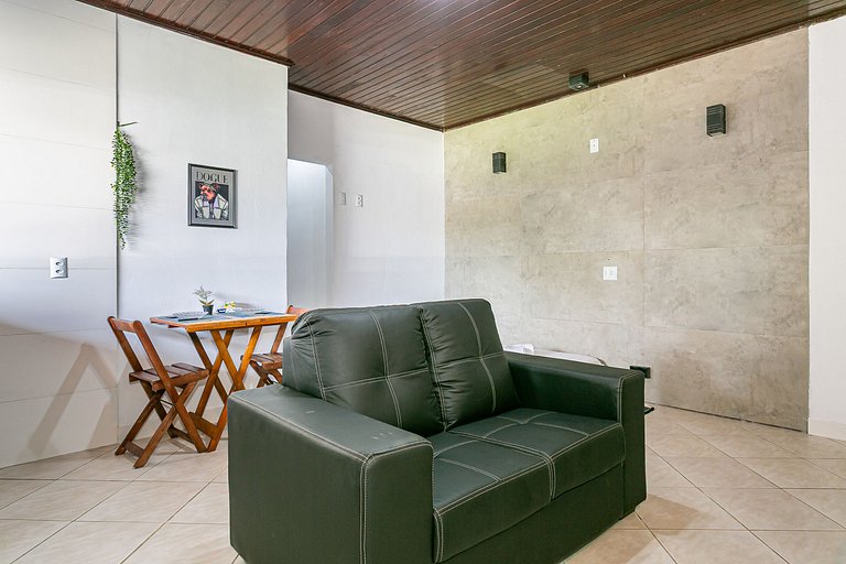 Stúdio #03 Praia Armação em meio a Natureza e Paz