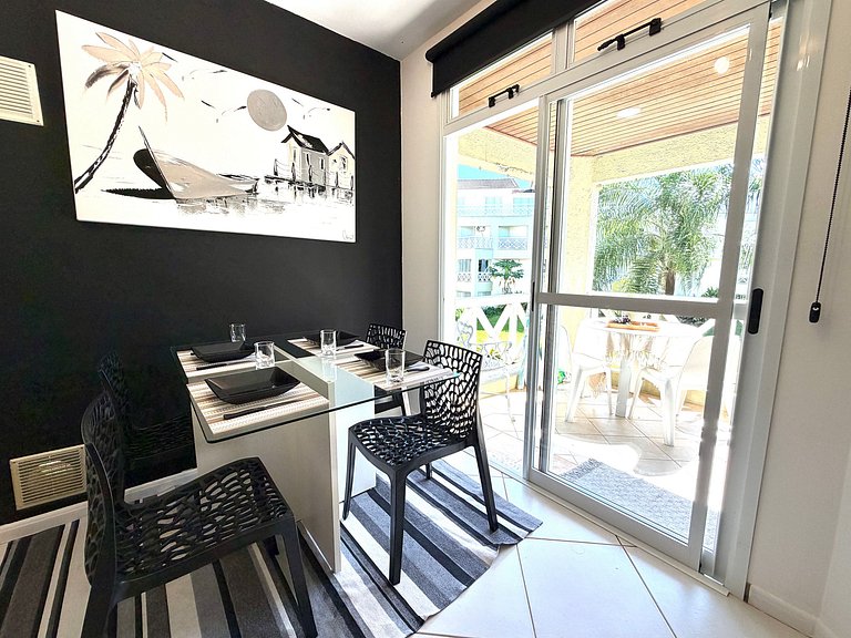 Na beira da lagoa: vista linda - 1 giga internet