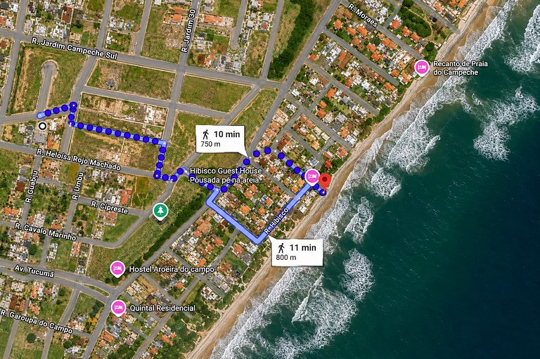 10 min a pé da Praia do Campeche | Condo Completo