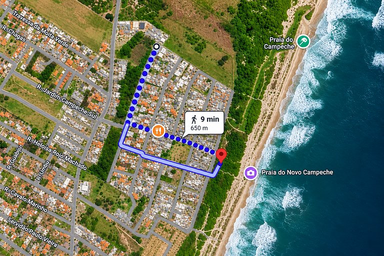Studio Novo Campeche | A 500 m de la playa