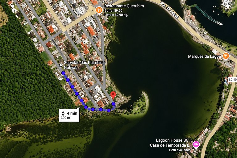 No Centrinho da Lagoa | Apto privativo com jardim