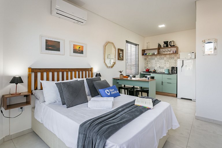 Voll ausgestattetes Studio mit Whirlpool im Campeche