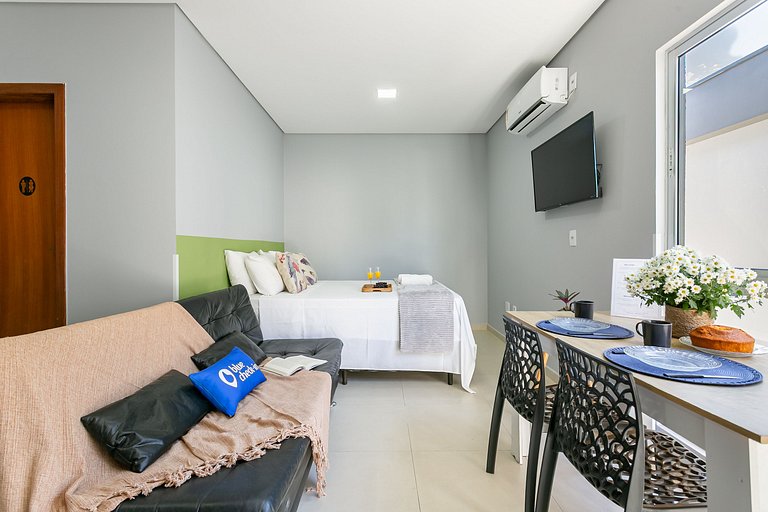 Studio Completo | Pet Friendly | No Campeche #203